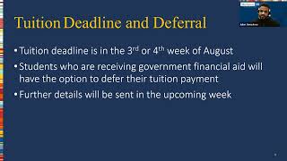 Financial Aid Webinar  Fall 2024 intake [upl. by Kcarb]