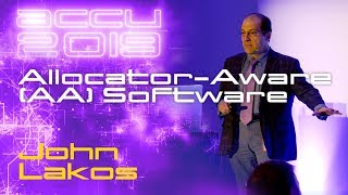 AllocatorAware AA Software  John Lakos ACCU 2019 [upl. by Lezned]