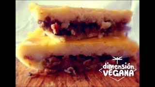 Pastel de Patatas y carne vegetal [upl. by Brawner]