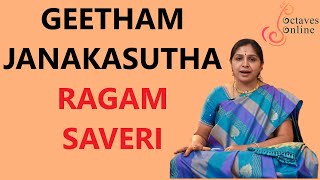 Geetham  Janakasutha  Ragam  Saveri [upl. by Lilithe]