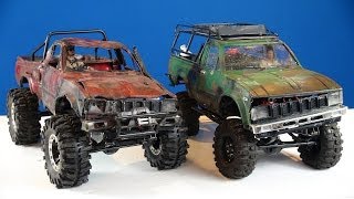 RC ADVENTURES  quotTrail Finder 2quot Toyota Hilux 4x4 RC Trucks 110th Scale OffRoad Trail Trucks [upl. by Enitsuga]