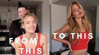 Victoria’s Secret Hair Tutorial  Martha Hunt [upl. by Wengert]