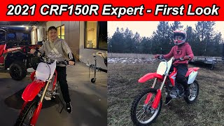 2021 CRF150R Expert First impressions and Overview [upl. by Joshuah]