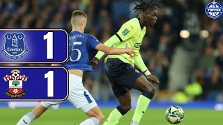 Everton 1 56 1 Southampton  Carabao Cup  Gwladys Street Reaction [upl. by Myrta]