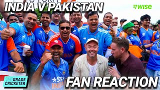 WILD FAN REACTIONS at India vs Pakistan  TGC Sidemouth [upl. by Singhal518]