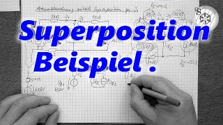 Superposition  Überlagerungsverfahren Beispiel  Einleitung [upl. by Yrac]