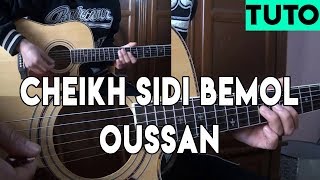 Cheikh sidi bemol oussan TUTO Guitare [upl. by Renard]