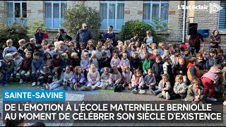 Lécole maternelle Berniolle de SainteSavine a fêté ses 100 ans dexistence [upl. by Cahn788]