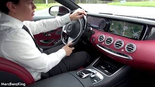 2017 Mercedes S Class AMG S500  LUXURY Park Itself Review Test Drive Cabrio Convertible [upl. by Gelman249]