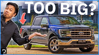 Is The Big Ford F 150 Lariat Beast Too Big For Australian Roads  Drivecomau [upl. by Kcirdez]