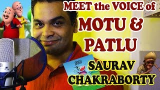 Motu Patlu Voice Dubbing Artist  Oggy and the Cockroaches  Sourav Chakraborty  Sugar Mediaz [upl. by Fosdick]