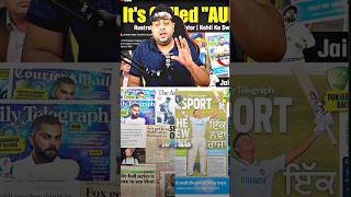 Virat Kohli amp Yashasvi Jaiswal Australia News Paper❤‍🔥 viratkohli yashasvijaiswal ytshort shorts [upl. by Nylesaj]