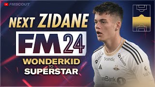 The NEXT Zidane Is INSANE In FM24  Football Manager 2024 Wonderkids to Superstar [upl. by Akinit]