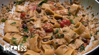 PASTA CON IL VUNA  il tonno vegano [upl. by Queri]