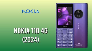 Nokia 110 4G 2024  Classic Design with Modern Connectivity [upl. by Nunci604]