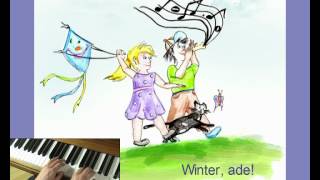 Winter ade  Deutsches Kinderlied [upl. by Gregson839]