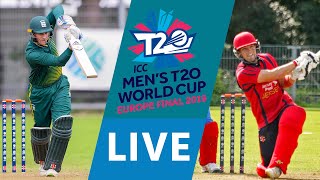 ICC Mens T20 World Cup Europe Final 2019  Guernsey vs Jersey LIVESTREAM Match starts 1045 BST [upl. by Persson127]