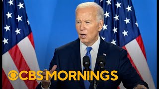 Bidens solo press conference draws reactions [upl. by Matthiew]