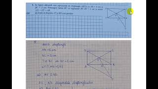 In figura alaturata este reprezentat un dreptunghi ABCD cu AB6 cm si BC2 cm Prelungim latura BC [upl. by Leif670]