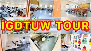 vlog10 IGDTUW Tour vlog  Ece amp Cse department tour  Labs and classes dailyvlog trending fun [upl. by Apfel]