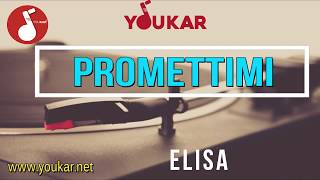 KARAOKE ELISA PROMETTIMI [upl. by Doggett]