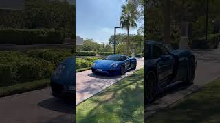 Porsche 918 Rolling Through porsche918spyder porsche918 [upl. by Niwdog]