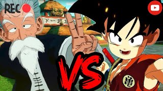 Kid Goku Vs Jackie Chun Custom Battles  Dragon Ball Sparking Zero [upl. by Lyall]