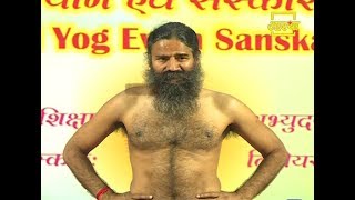 How to do Padahastasana Yog Swami Ramdev  Acharya Kulam [upl. by Radnaxela]