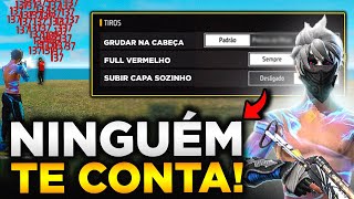 A SENSI E FUNÇÃO SECRETA QUE NUNCA TE CONTARAM PRA ATIVAR E TER A MELHOR SENSIBILIDADE DO FREE FIRE [upl. by Nylrahc378]