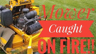 I Caught the Mower on Fire [upl. by Fisoi]