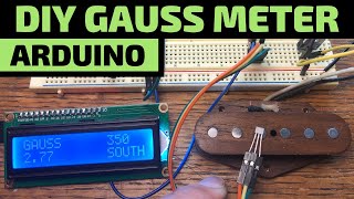 ✅DIY Gauss Meter with Arduino to Check a Pickups Magnet Strength [upl. by Swisher]