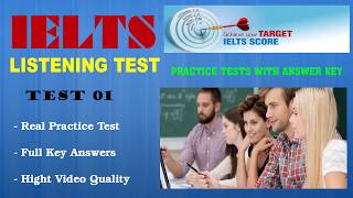 IELTS Listening Practice Tests with Answers and PDF File  Test 01 [upl. by Randall]