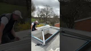 Roof lantern fitting 👊👷‍♂️ [upl. by Roque]