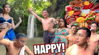 PASARAPAN NG KATAWAN w BAKLA NG TAON NAGKAINAN SA FALLS [upl. by Arfihs]