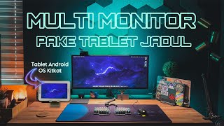 Manfaatkan Tablet Jadul Jadi Monitor PC  Tablet Jadul Android Menjadi Windows [upl. by Arikihs]