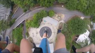 Acrophobia in First Person HD at Six Flags Over Georgia [upl. by Conall]