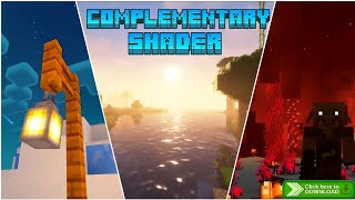 Finally Complementary Shader For Mcpe 121  Minecraft Hindi [upl. by Norraf]