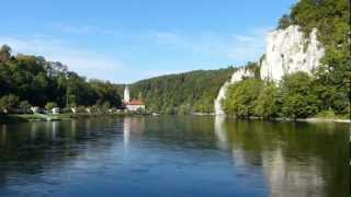 Eine Farbenfrohe Schifffahrt auf der Donau durchs Altmühltal und den Donaudurchbruch [upl. by Hayyim]