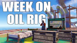 i lived on oil rig for a week in rust and this what happened [upl. by Vala]