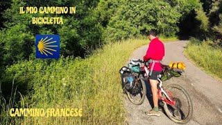 IL CAMMINO DI SANTIAGO IN BICI da SaintJeanPieddePort a Santiago di Compostela [upl. by Keven]