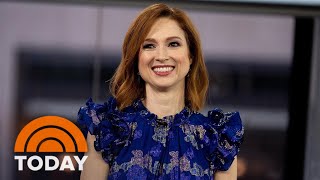 Ellie Kemper Talks Celebrity Baking Marathon Running More [upl. by Bough226]