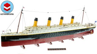 LEGO Titanic Speed Build  Creator 10294  Longest LEGO Set ever [upl. by Shanda]