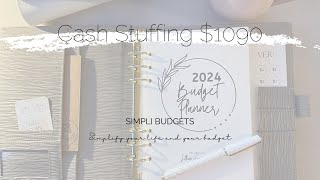 Cash Stuffing 1090  October 25th  canadiancurrency budgeting zerobasedbudget [upl. by Oinesra]