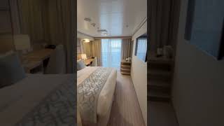 Sky Princess  Balcony Cabin Tour  A705 BD ilovethis princesscruises [upl. by Imrots]