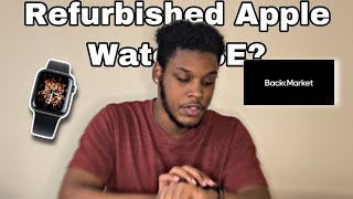 BackMarket Review  Refurbished Apple Watch SE Unboxing  Issa Maj [upl. by Andrej902]