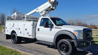 Altec AT200 36 bucket truck  2013 Ford F450 [upl. by Essam]