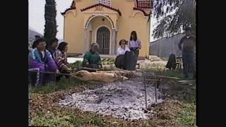 ΔΟΥΚΑ ΒΡΥΣΗ ΠΑΣΧΑ 1996 DOYKA VRISI EASTER 96 ROASTING THE LAMBS 02 [upl. by Brotherson]