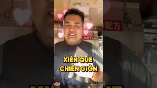 XIÊN QUE CHIÊN GIÒN TỰ CHỌN food [upl. by Dnalerb]