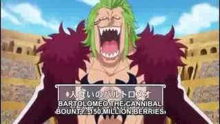 One Piece Bartolomeo throws a bomb into the crowd [upl. by Eurydice]