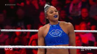 WWE RAW BIANCA BELAIR VS DOUDROP 031422 [upl. by Ybloc]